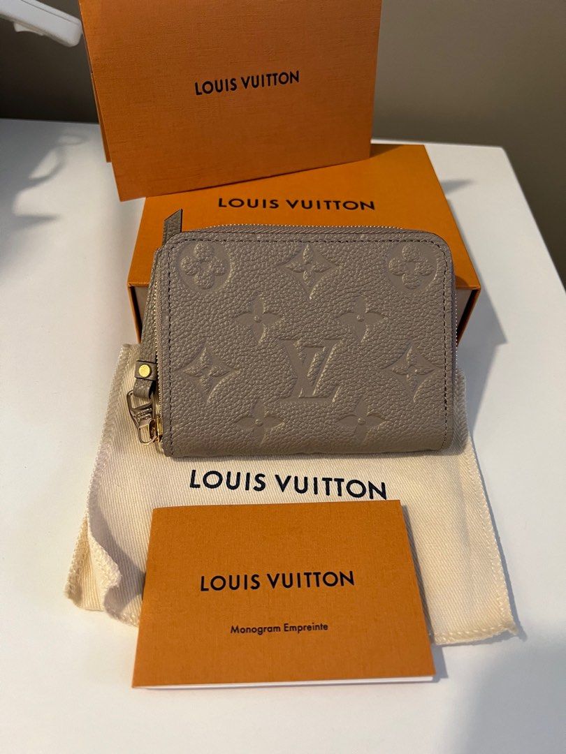 LOUIS VUITTON LOUIS VUITTON Zippy coin purse wallet M68696 Monogram  empreinte Tourtraile Used M68696