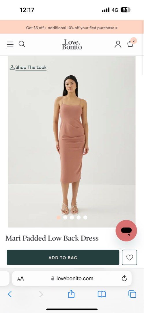 knee length dresses for ladies Cleo Maxi Dress main image 1