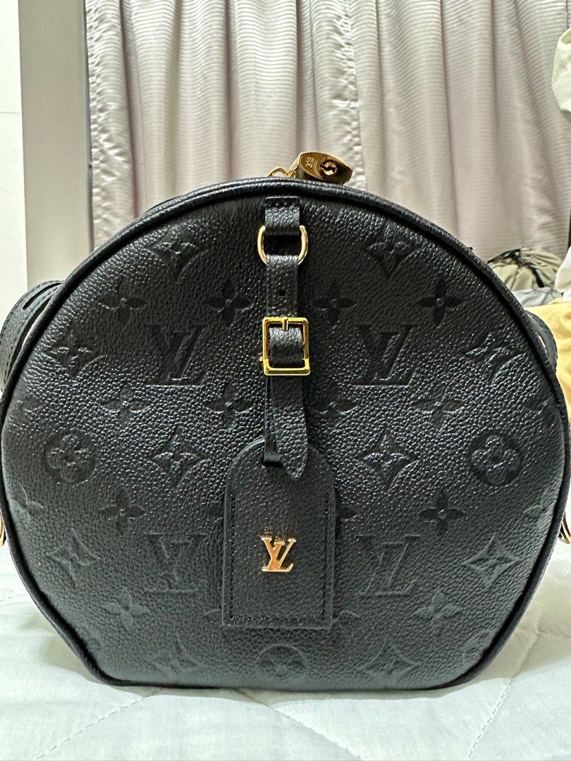 Louis Vuitton LVXLOL Boite Chapeau Souple Monogram Blue/Silver in Coated  Canvas/Cowhide Leather with Gold-tone - US