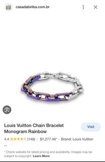 LV Monogram Chain Bracelet