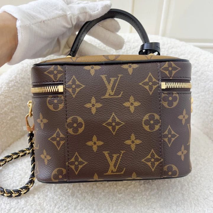 LV Vanity PM in Monogram Canvas and Black Trim with GHW – Brands Lover