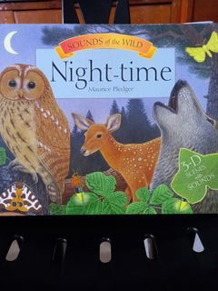 Maurice Pledger Sounds of the Wild Night Time Pop up Book