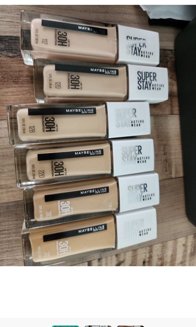 MAYBELLINE SuperStay 24hr Foundation 30ml New Sealed - Choose Shade