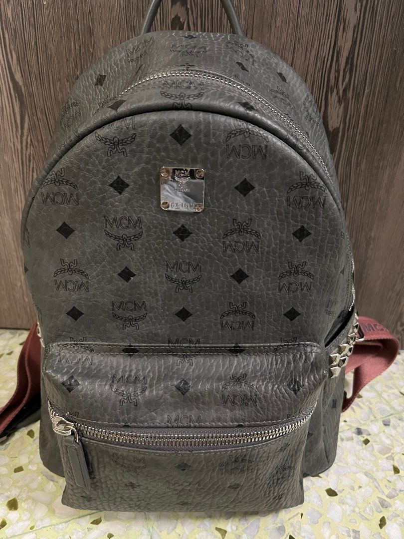 Mcm phantom grey best sale backpack