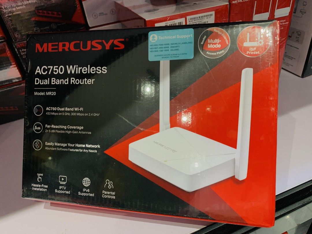 Mercusys AC750 Wireless Dual Band Router