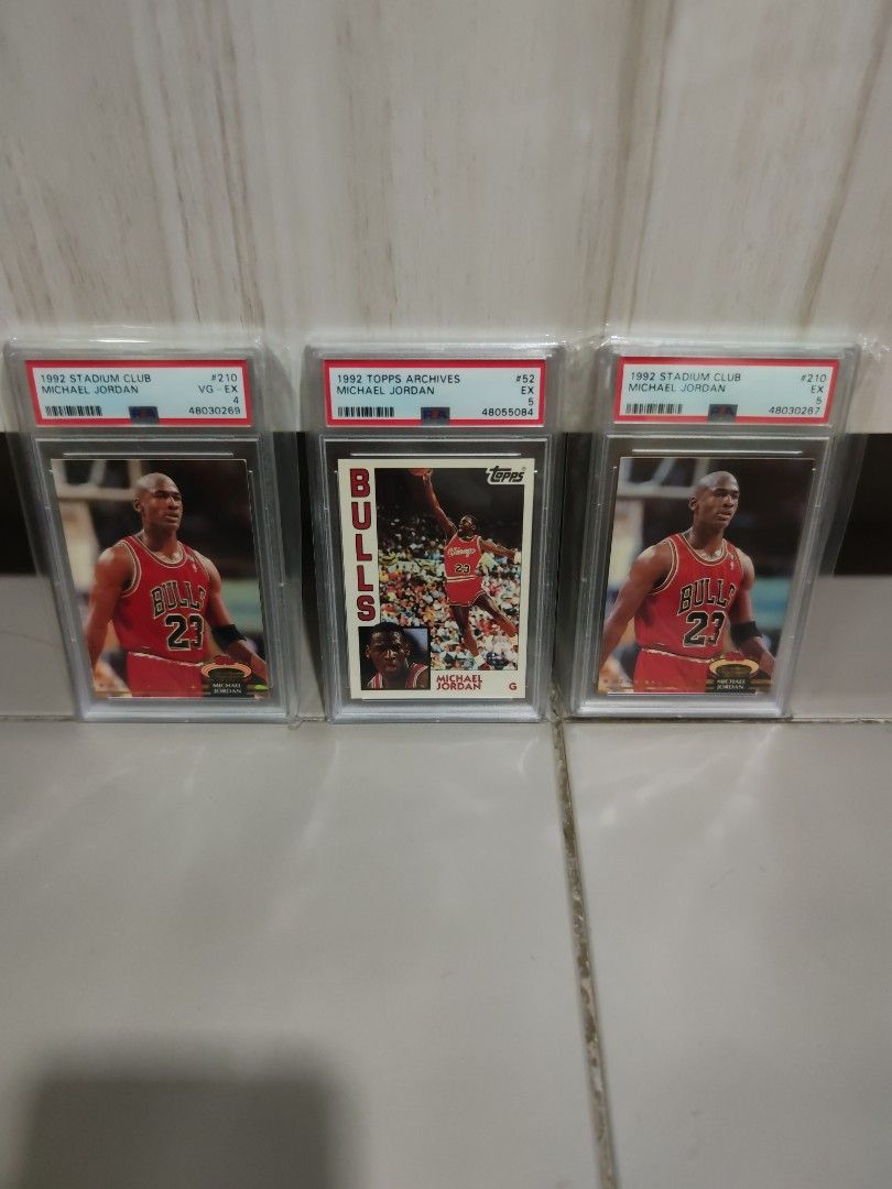 michael jordan's playground card