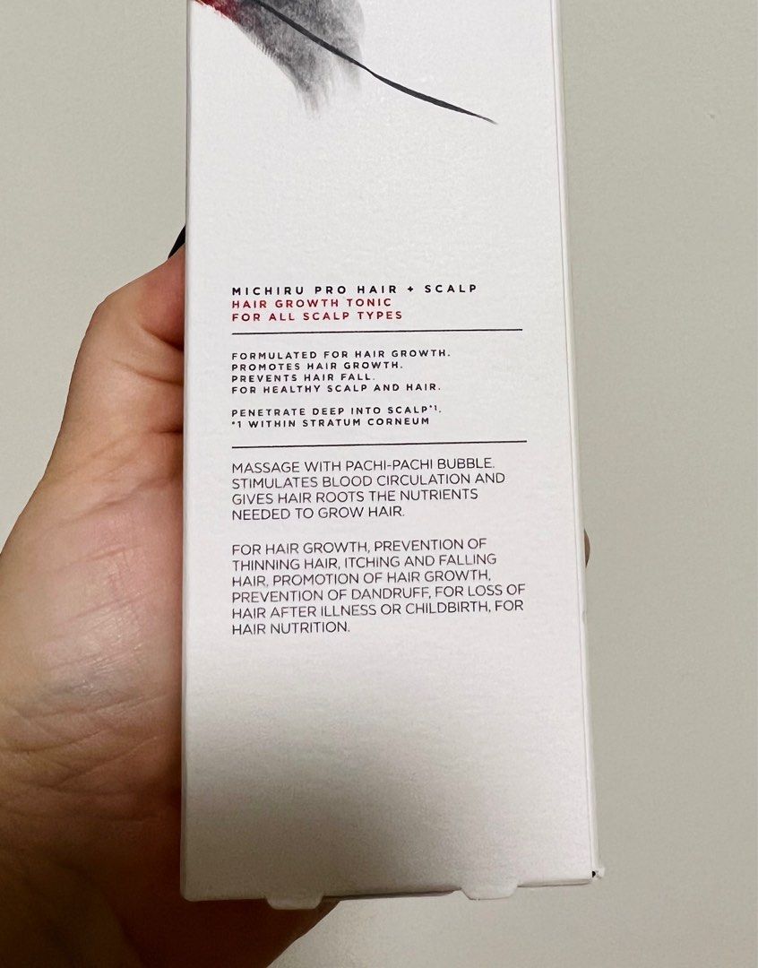 Michiru Hair Growth Tonic, Beauty & Personal Care, Hair on Carousell
