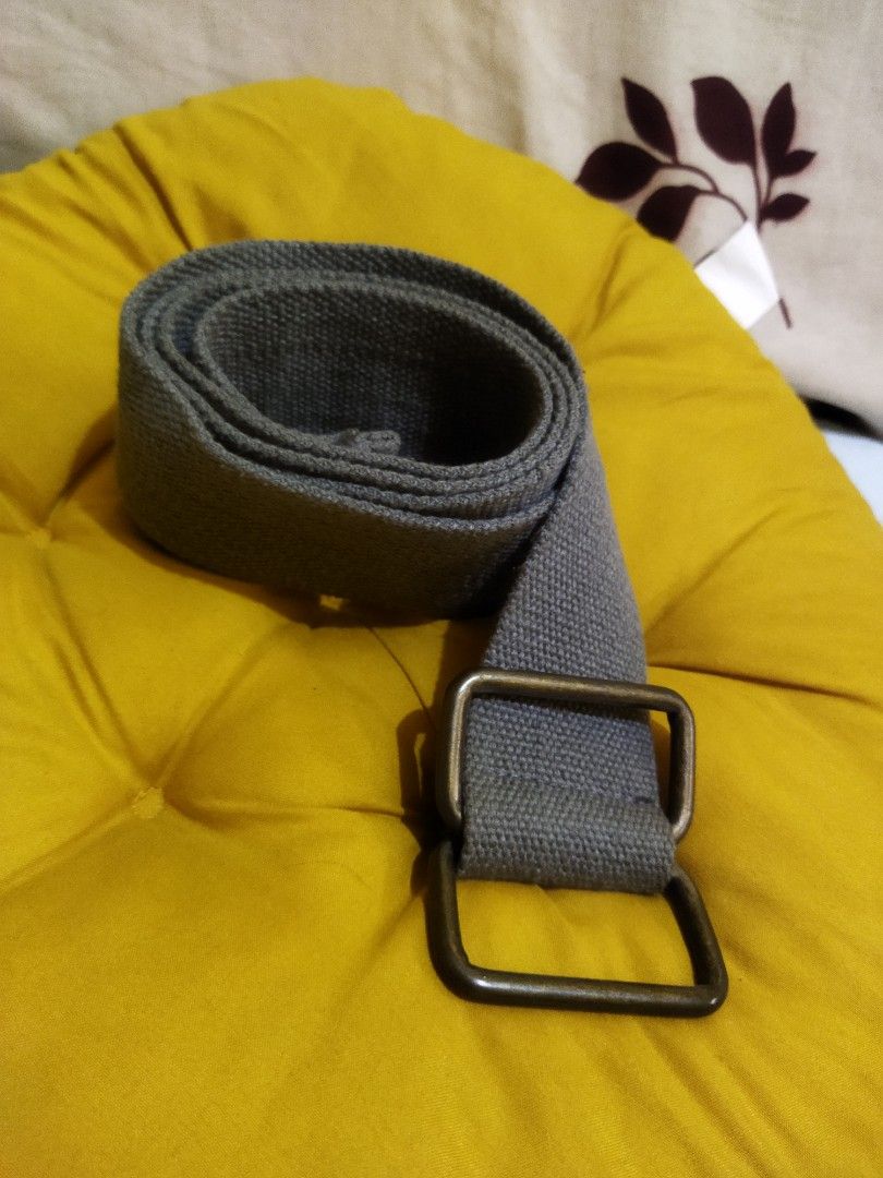 Military canvas double D ring buckle (Category: Belts) located in Manila. Submitted by carou89146 (Listing ID 1239178185, Image 2). Description: Free shipping promo until August 12,2023 For every 200 and above purchase on all my listings. Unisex Heavy duty military canvas double D ring buckle. Belt length 51 inches Please check photos for more details. Note that all items posted are also displayed at our physical store. Payment first basis thru G