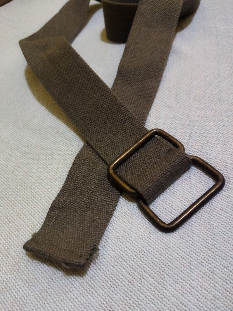 Military canvas double D ring buckle (Category: Belts) located in Manila. Submitted by carou89146 (Listing ID 1239178185, Image 3). Description: Free shipping promo until August 12,2023 For every 200 and above purchase on all my listings. Unisex Heavy duty military canvas double D ring buckle. Belt length 51 inches Please check photos for more details. Note that all items posted are also displayed at our physical store. Payment first basis thru G