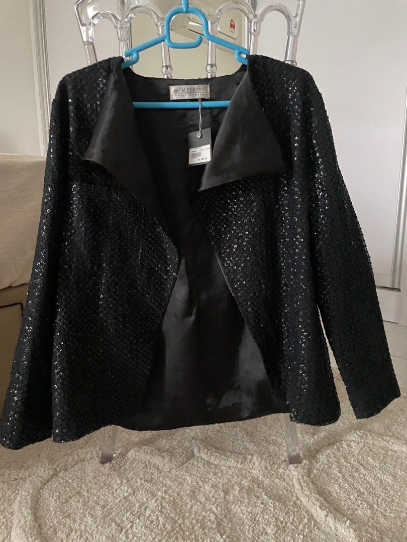 MimpiKita Black Jacket Women s Fashion Coats Jackets and
