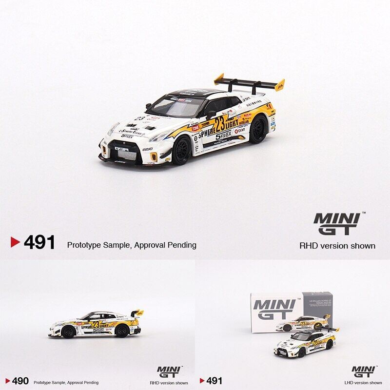 MINI GT No.491 フォーミュラドリフト GT-R35-