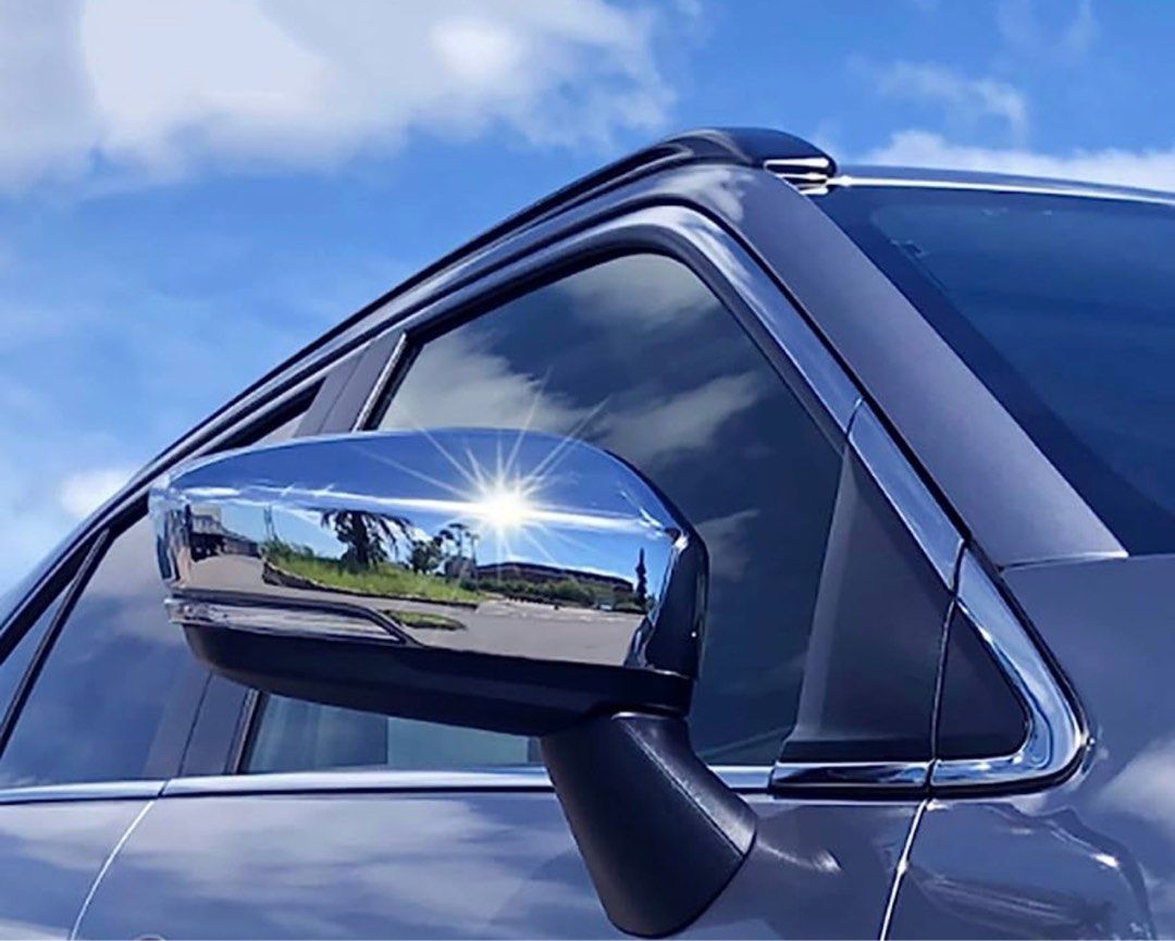 3D Printed Manual Mirror Bezel Cover Set For Mitsubishi Eclipse 1995-1999 – Left & Right, Black