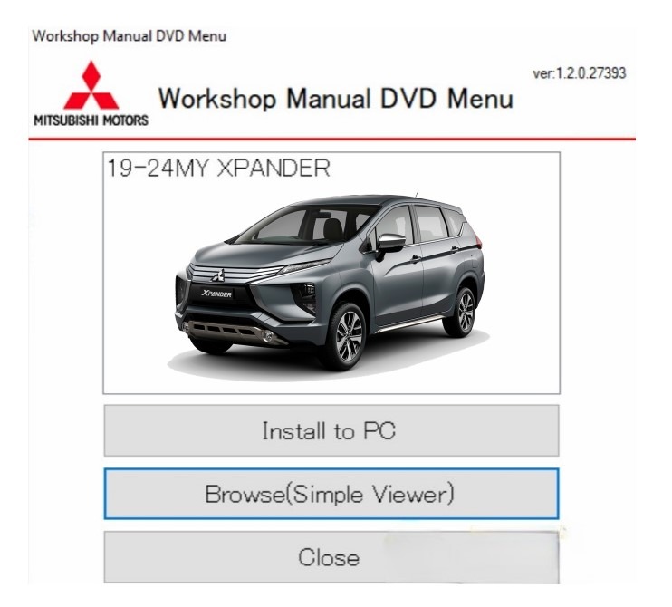 Mitsubishi Xpander 2019 2024 Factory Repair Service Manual
