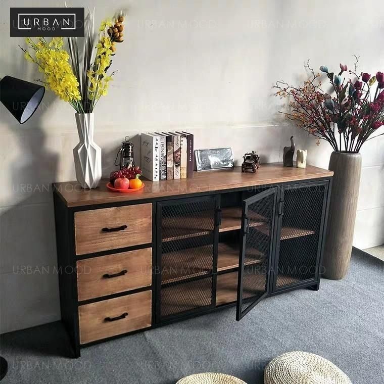 Modern discount industrial sideboard