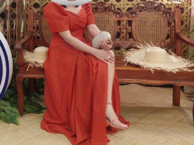 Filipiniana terno top for sale