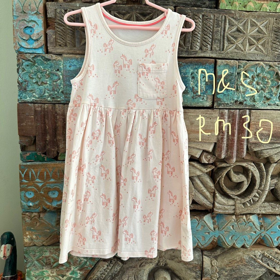 M S unicorn dress size 4 5 years Babies Kids Babies Kids