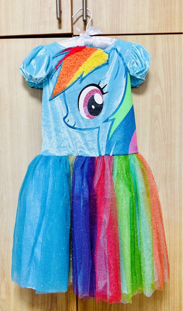 Rainbow cheap dress costume