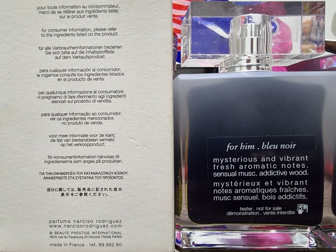 narciso rodriguez bleu noir parfum