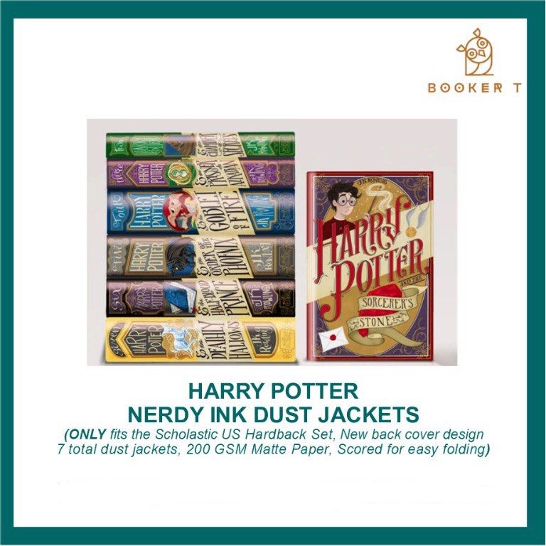 Nerdy Ink Dust Jackets