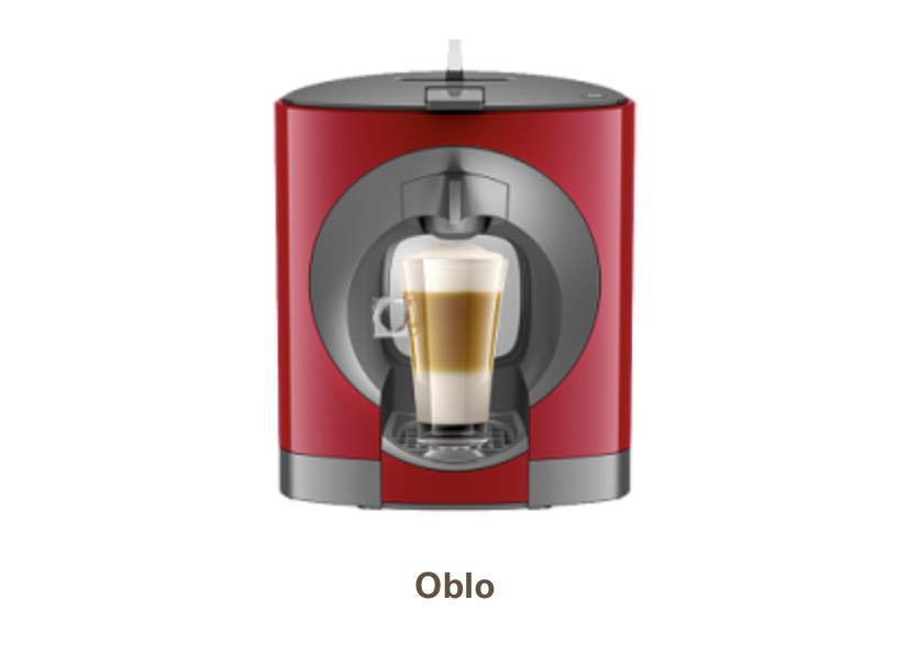 Nescafe Dolce Gusto Oblo Machine, TV & Home Appliances, Kitchen ...