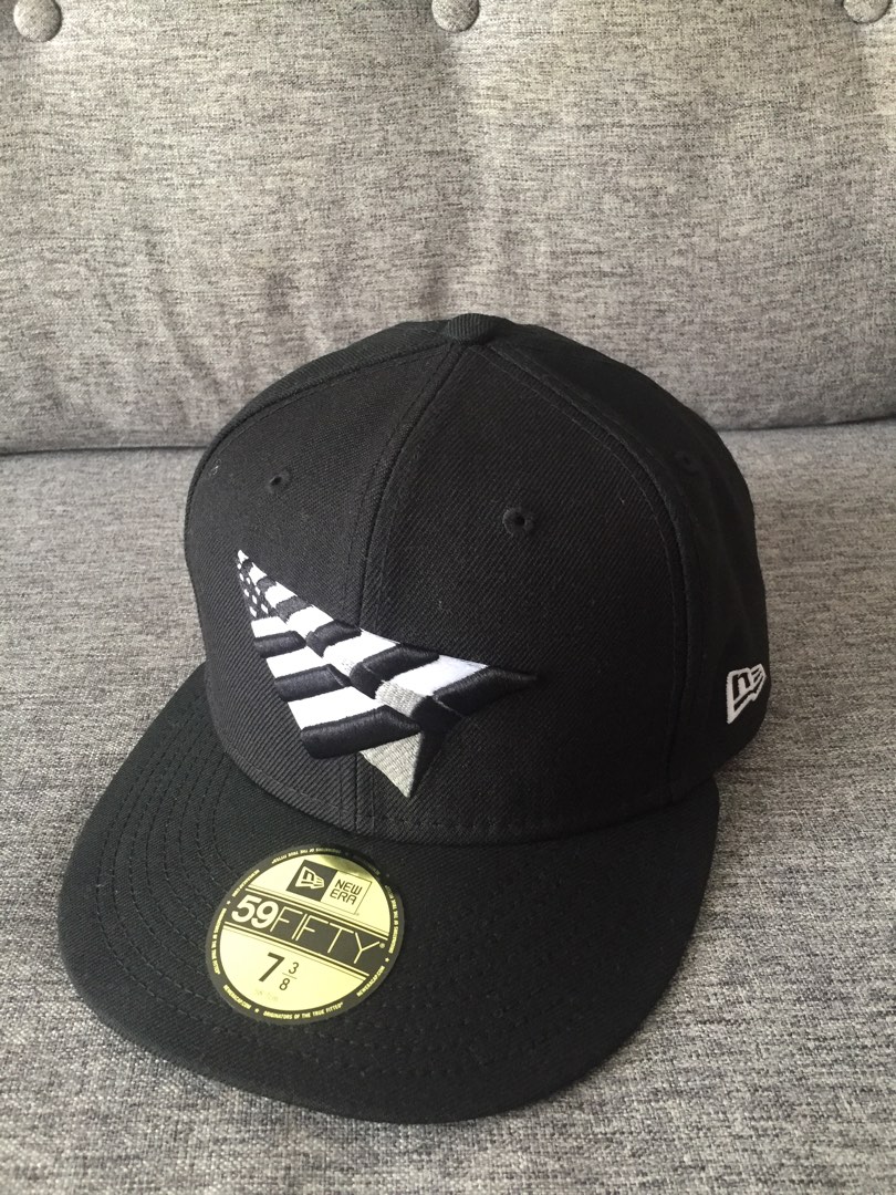 Paper Planes Logo JAY Z Roc Nation New Era 59FIFTY Blue Fitted Cap