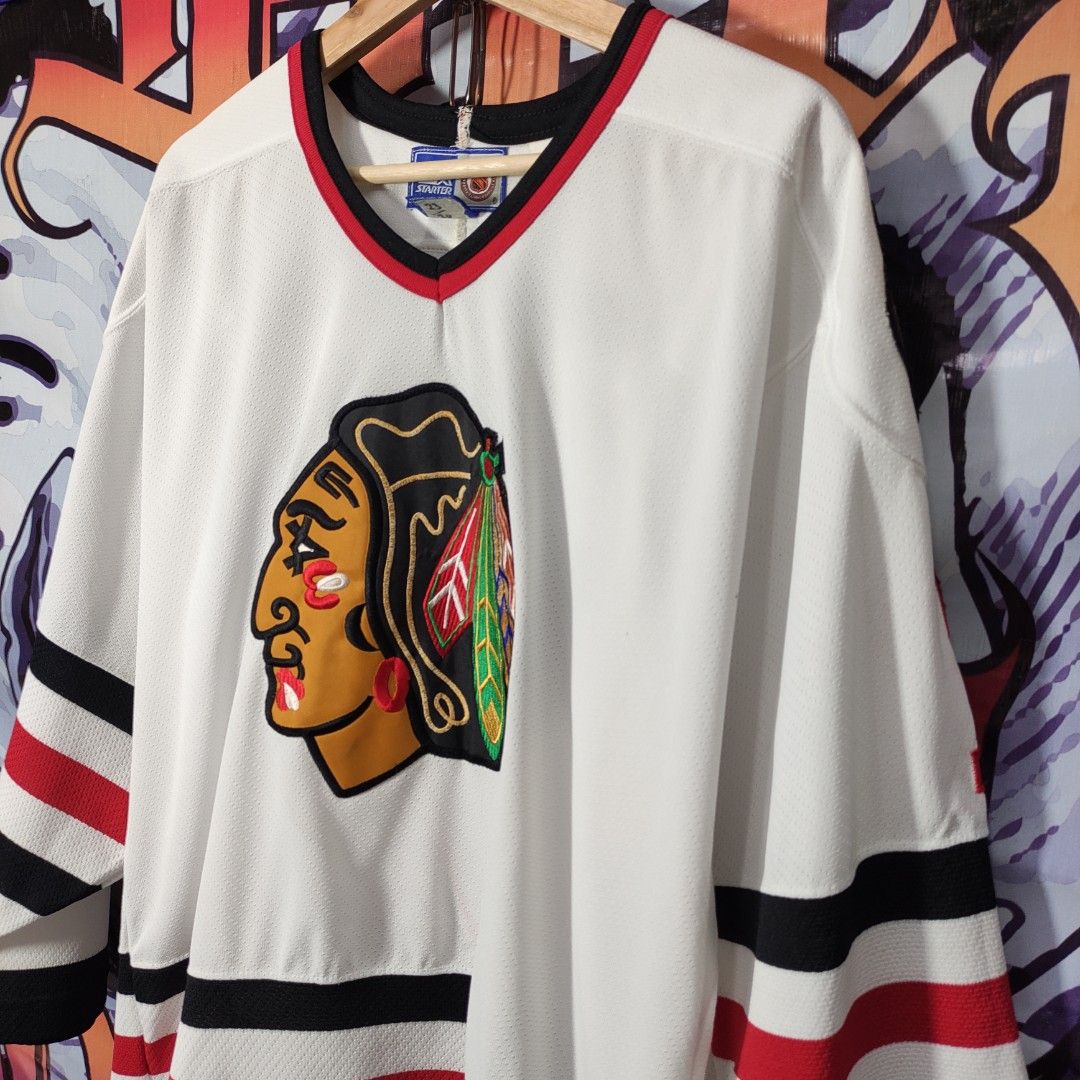 NHL Chicago Blackhawks Baseball Jersey, Men's Fashion, Tops & Sets