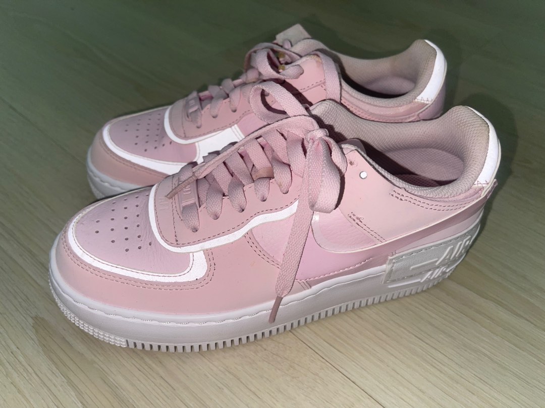 Nike Air Force 1 '07 LV8 GS 'Light Arctic Pink' - Depop
