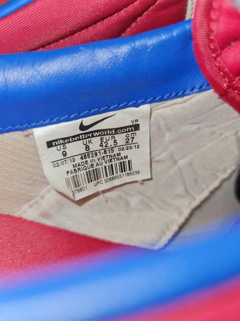 Nike 42.5 size in cm hot sale