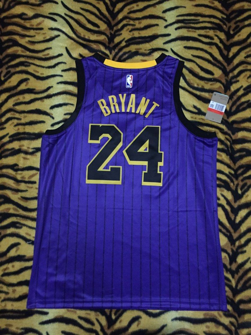 Rare Adidas Los Angeles Lakers Kobe Bryant 24 NBA Finals Swingman Jersey  Mens XL