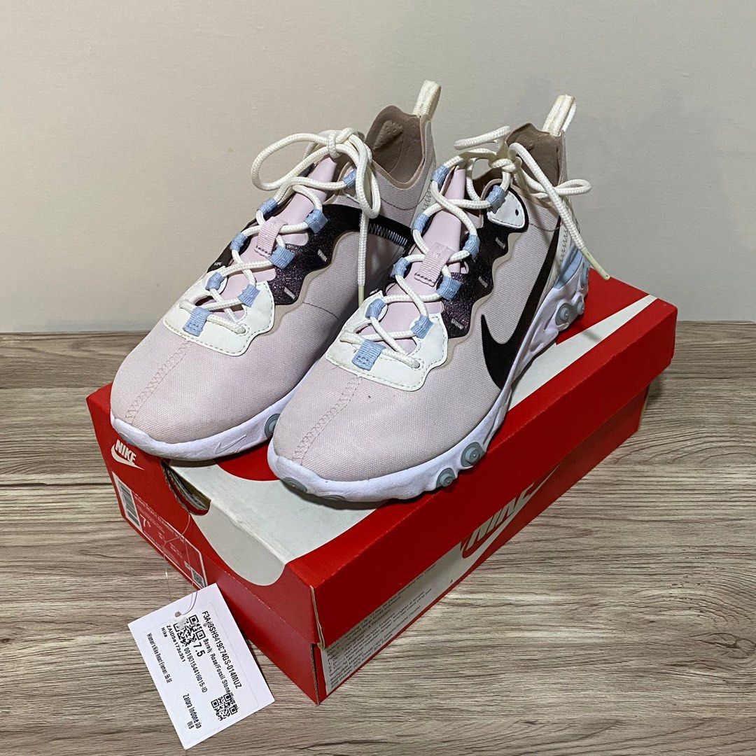nike react pink mens