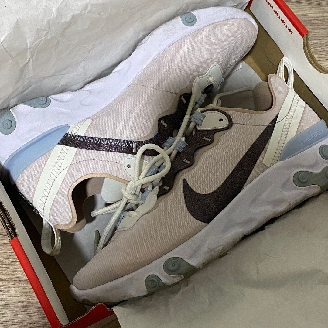 nike react pink mens