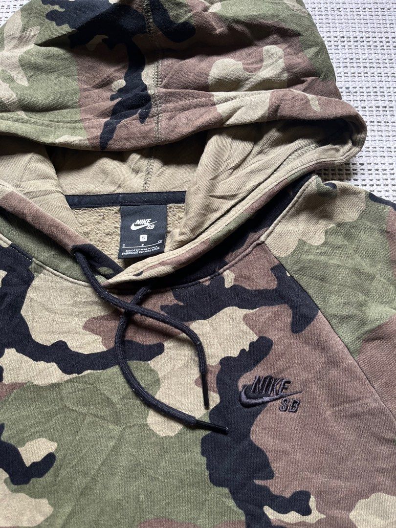 nike sb camouflage hoodie
