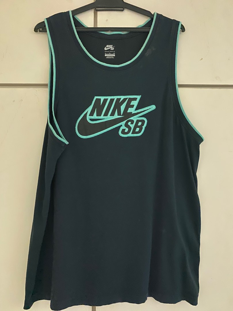 Nike SB Sleeveless T Shirt Men s Fashion Activewear on Carousell