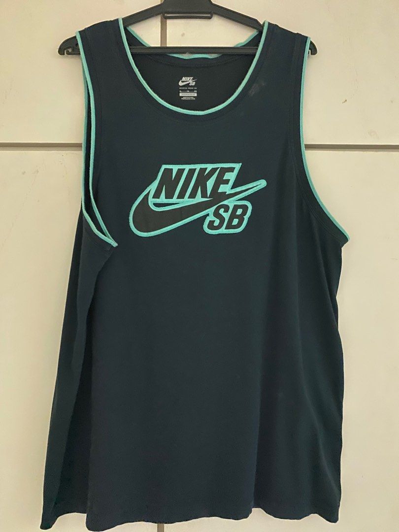 Nike SB Sleeveless T Shirt Men s Fashion Activewear on Carousell