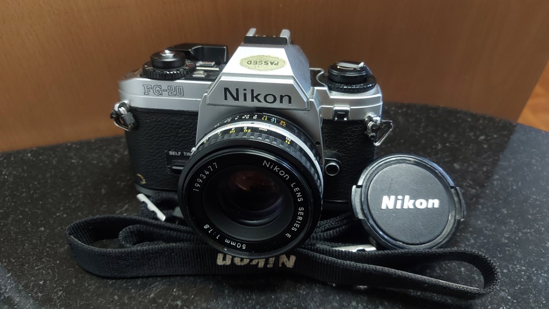 日本謹製Nikon FG +パンケーキレンズ フィルムカメラ