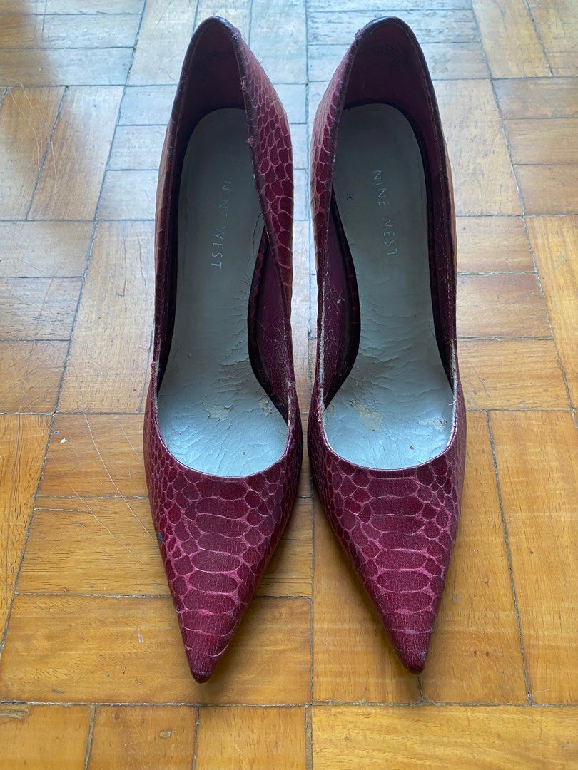 Nine West Fuchsia Pumps US Size 6 Women s Fashion Footwear