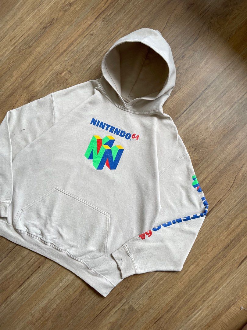 Nintendo 64 store cropped hoodie