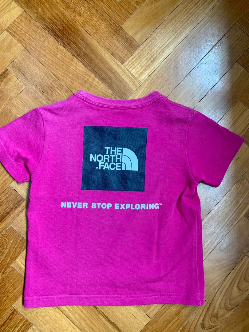 North Face Tshirt, Babies & Kids, Babies & Kids Fashion on Carousell