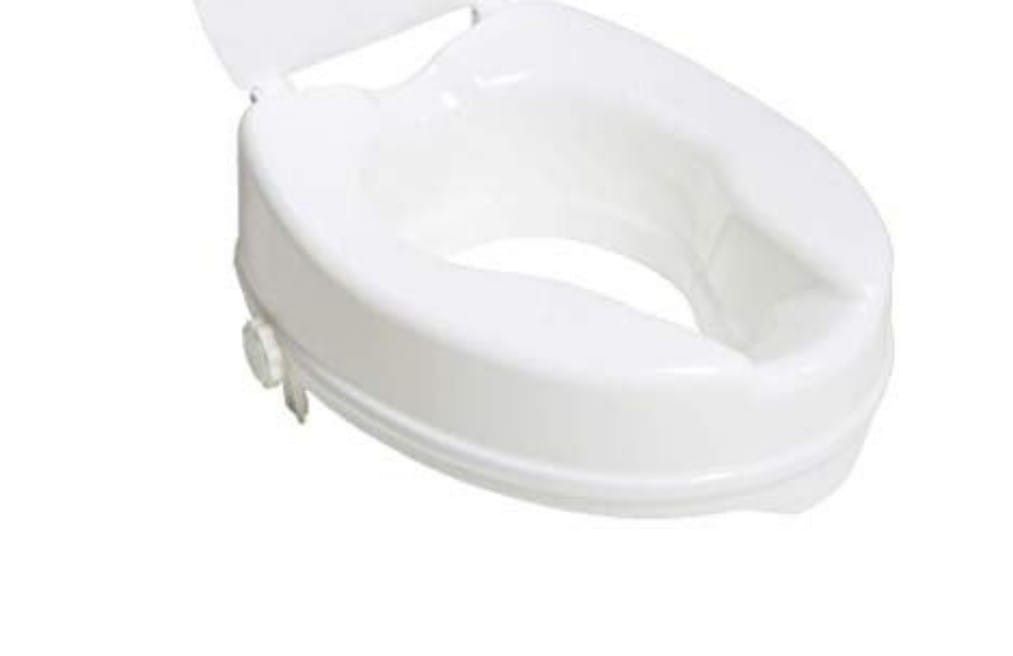 NRS 座廁加高器 Linton Plus Raised Toilet Seat 4“, 健康及營養食用品, 輔助和康復輔助, 輔助和康復輔助