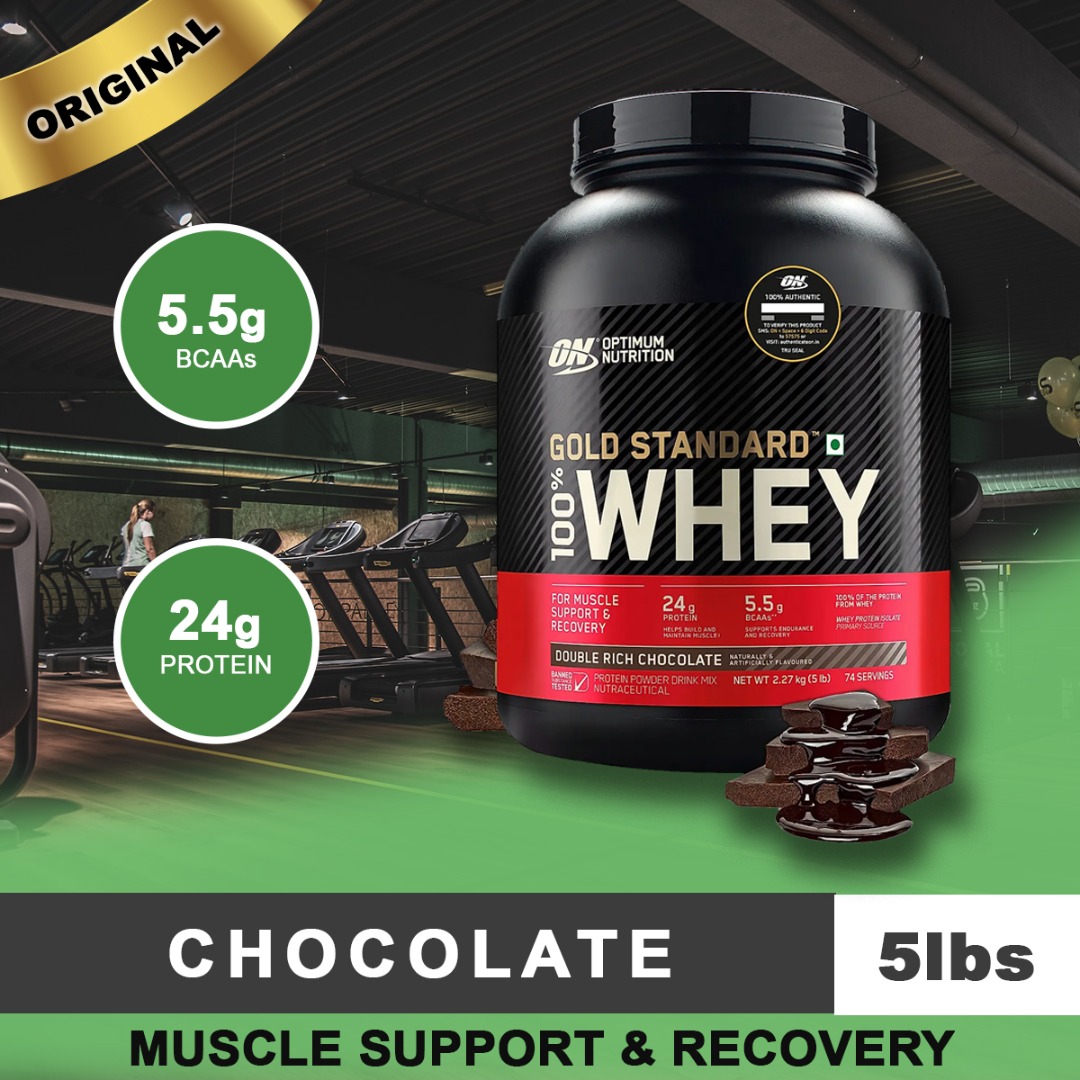 OPTIMUM NUTRITION WHEY PROTEIN 5LBS Health Nutrition Health