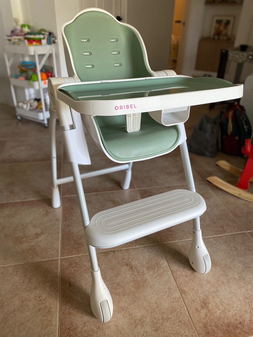 Oribel cocoon best sale high chair pistachio