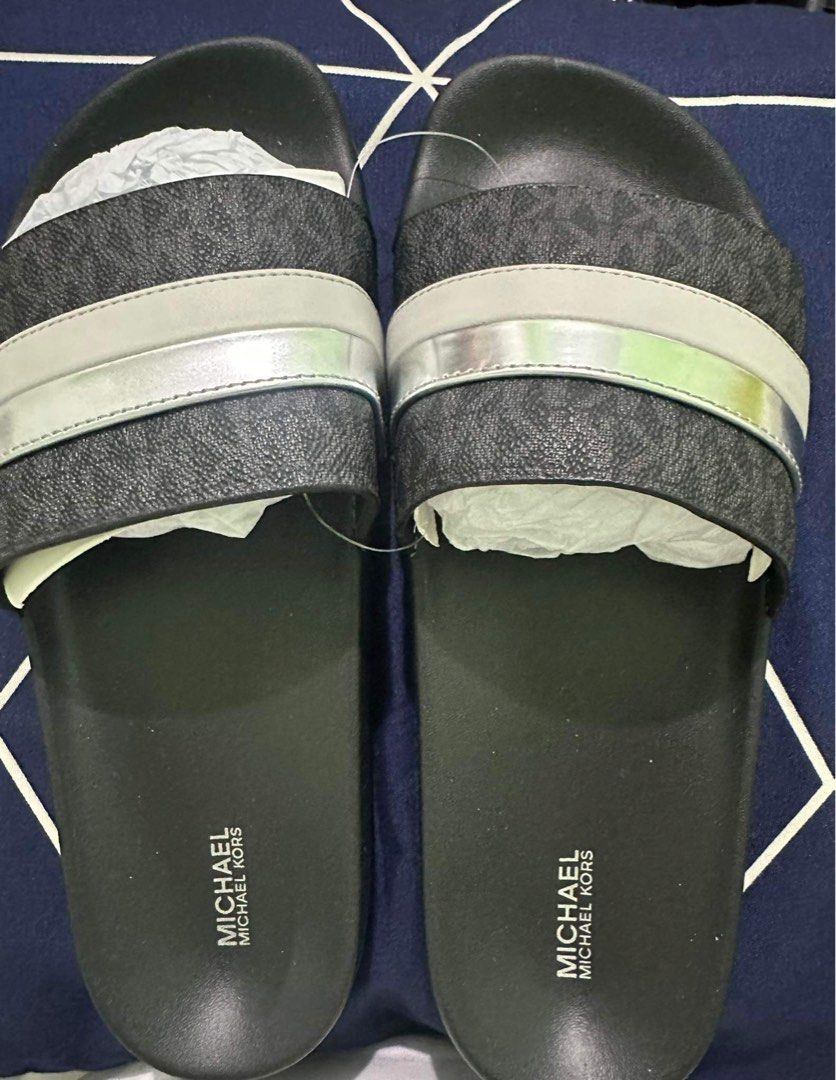 Mk slides sales black