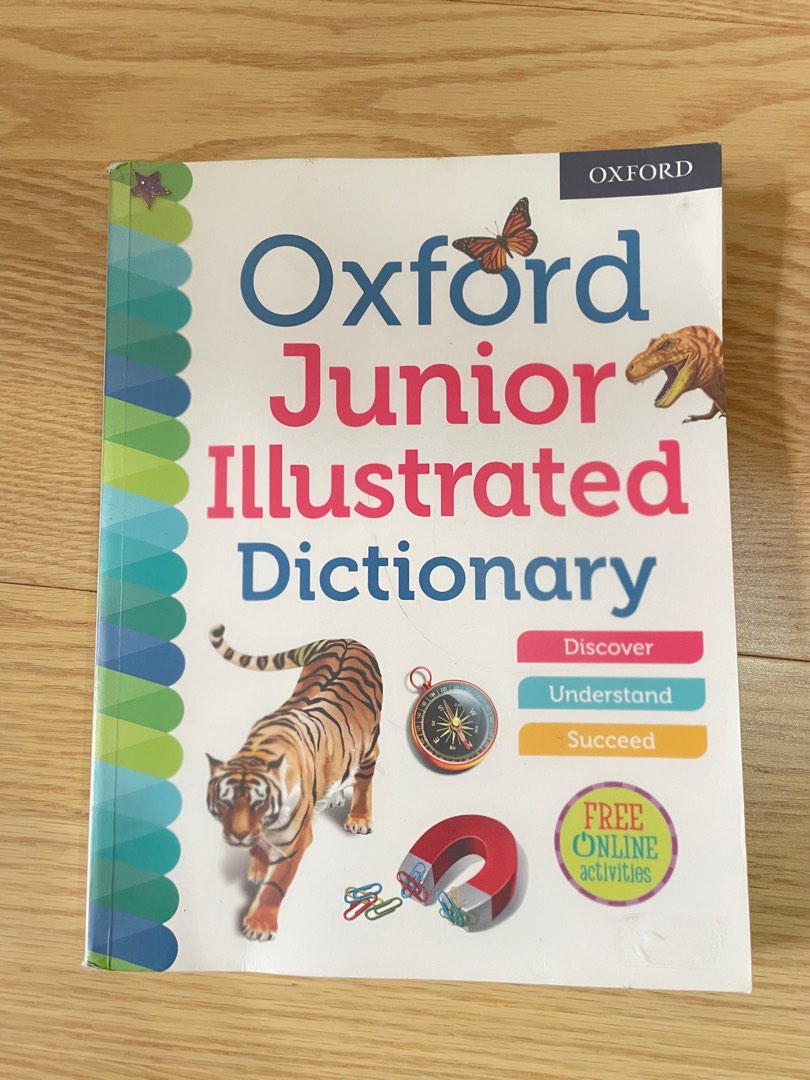 Dictionary,　Oxford　書本　Junior　Illustrated　興趣及遊戲,　文具,　小朋友書-　Carousell