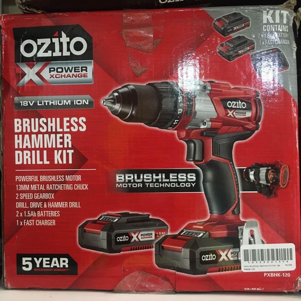 Ozito shop brushless kit