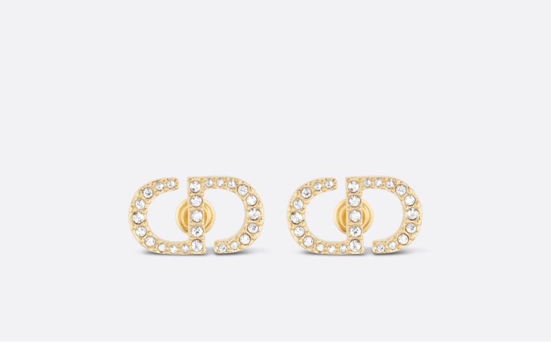 Christian dior cd earrings on sale