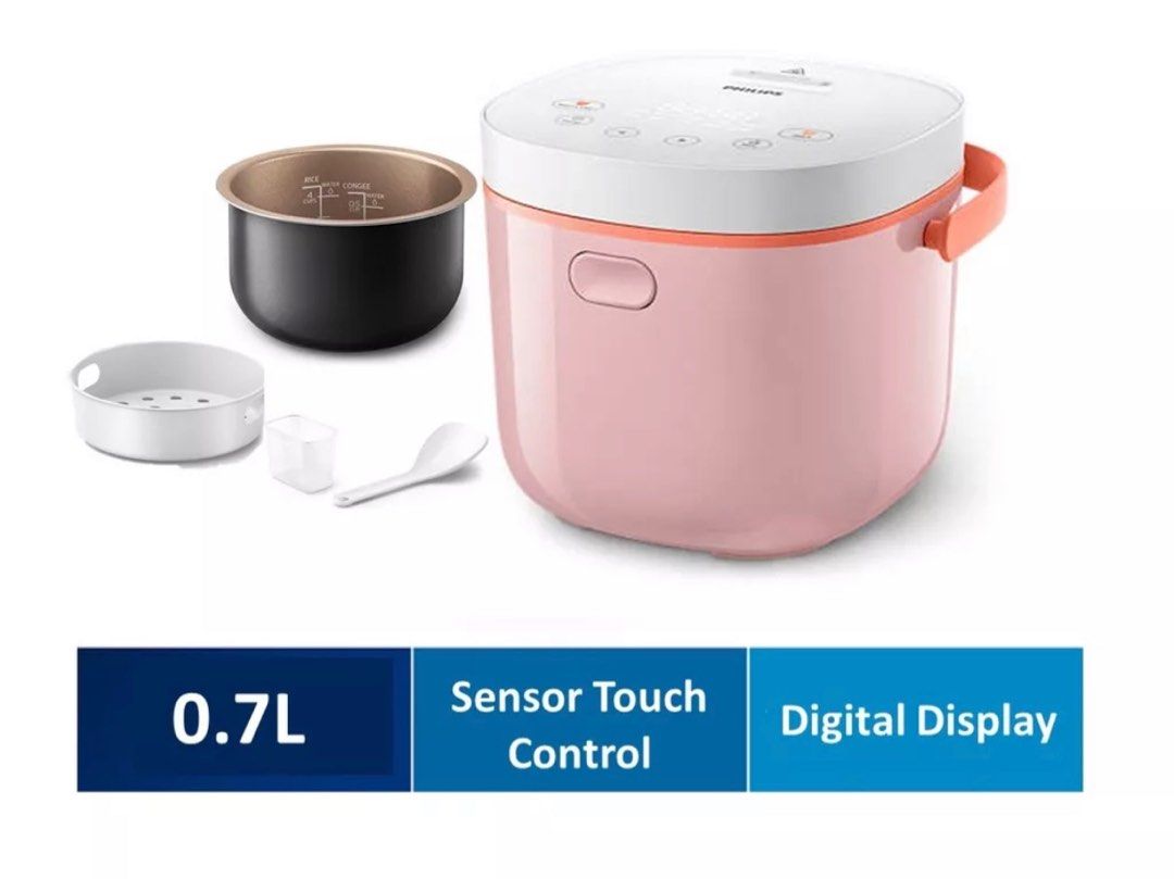 Philips Rice Cooker Viva Collection 0.7L, TV & Home Appliances, Kitchen