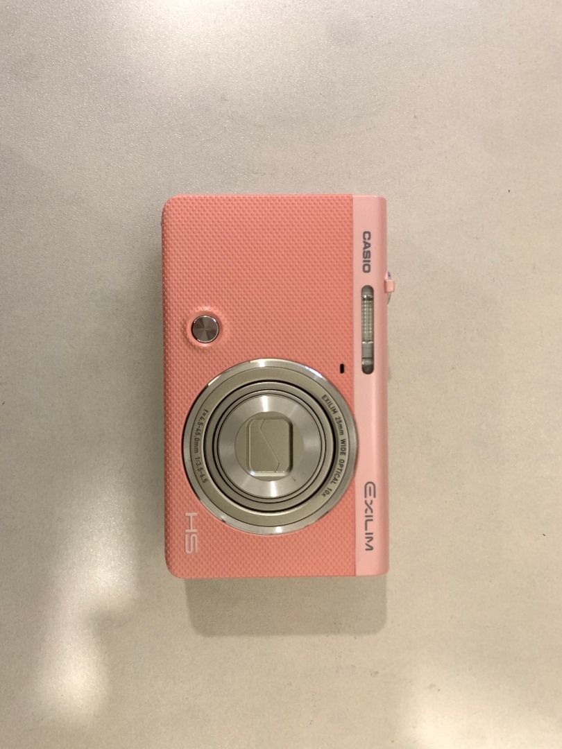 Pink Casio EXILIM EX-ZR70 16MP digicam, Photography, Cameras on