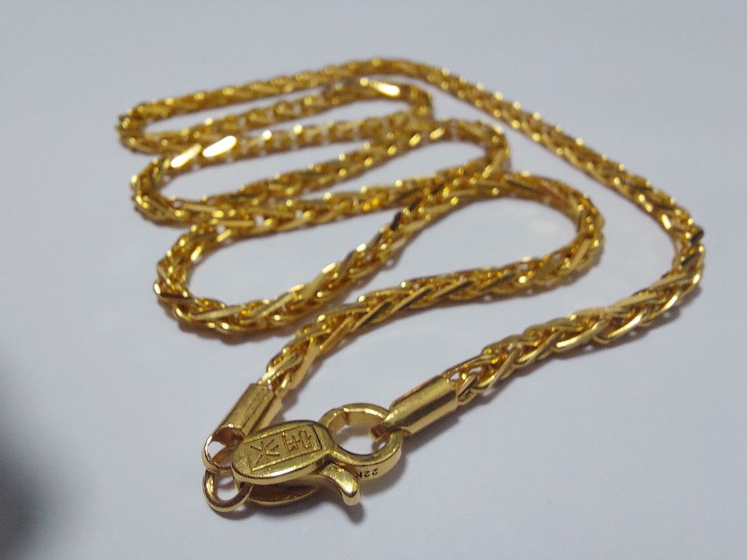Gold chain clearance stamp