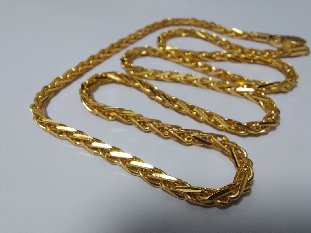 Gold sales wheat chain