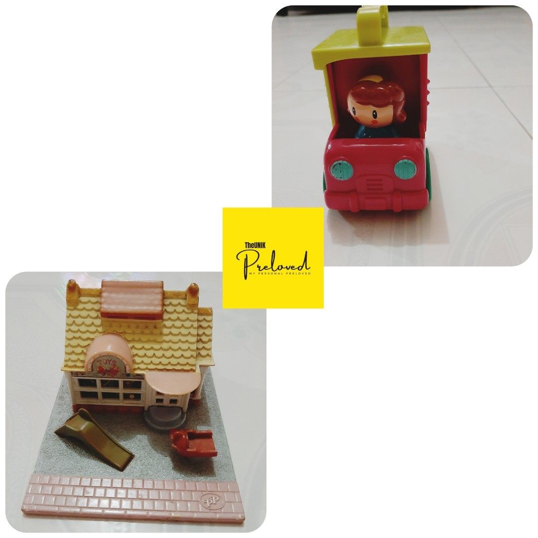 Polly Pocket 1993 n Play School Hasbro Toys Collectibles